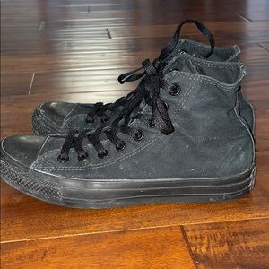 High Top Black Converse